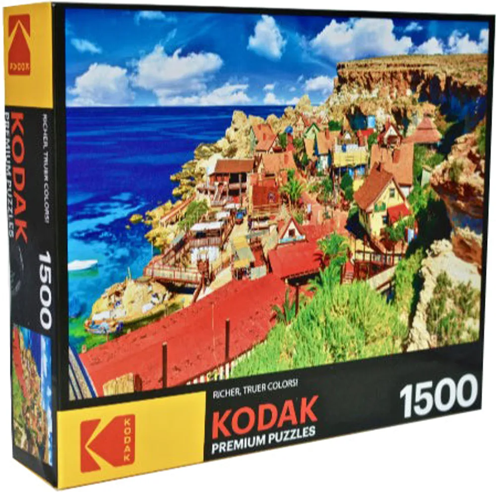 Kodak Premium : Famous Popeye Village at Anchor Bay Malta - 1500pc