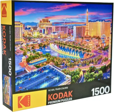 Kodak Premium: Las Vegas Strip Fotoeca 9X12 - 1500pc Puzzle
