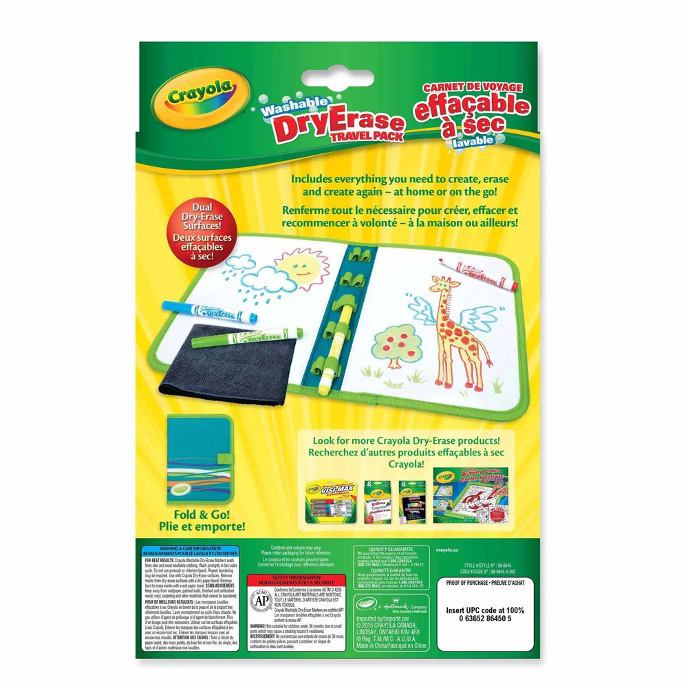 Crayola - Dry Erase Travel Pack