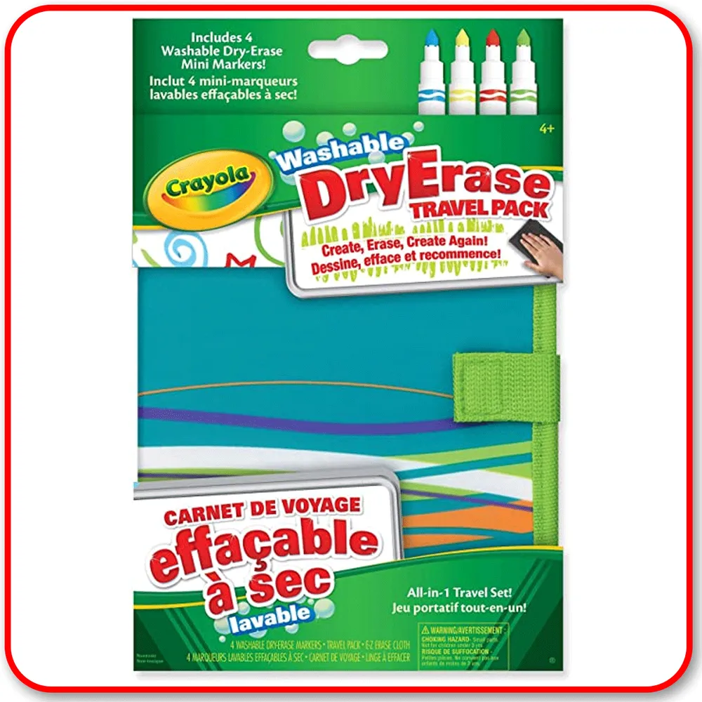 Crayola - Dry-Erase Travel Pack