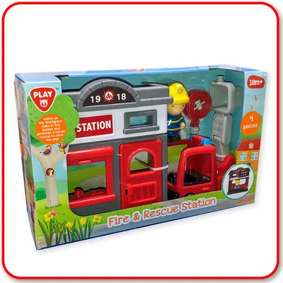 Playgo - Fire & Rescue Station Playset