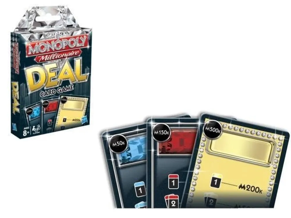 Monopoly - Millionaire Deal Card Game