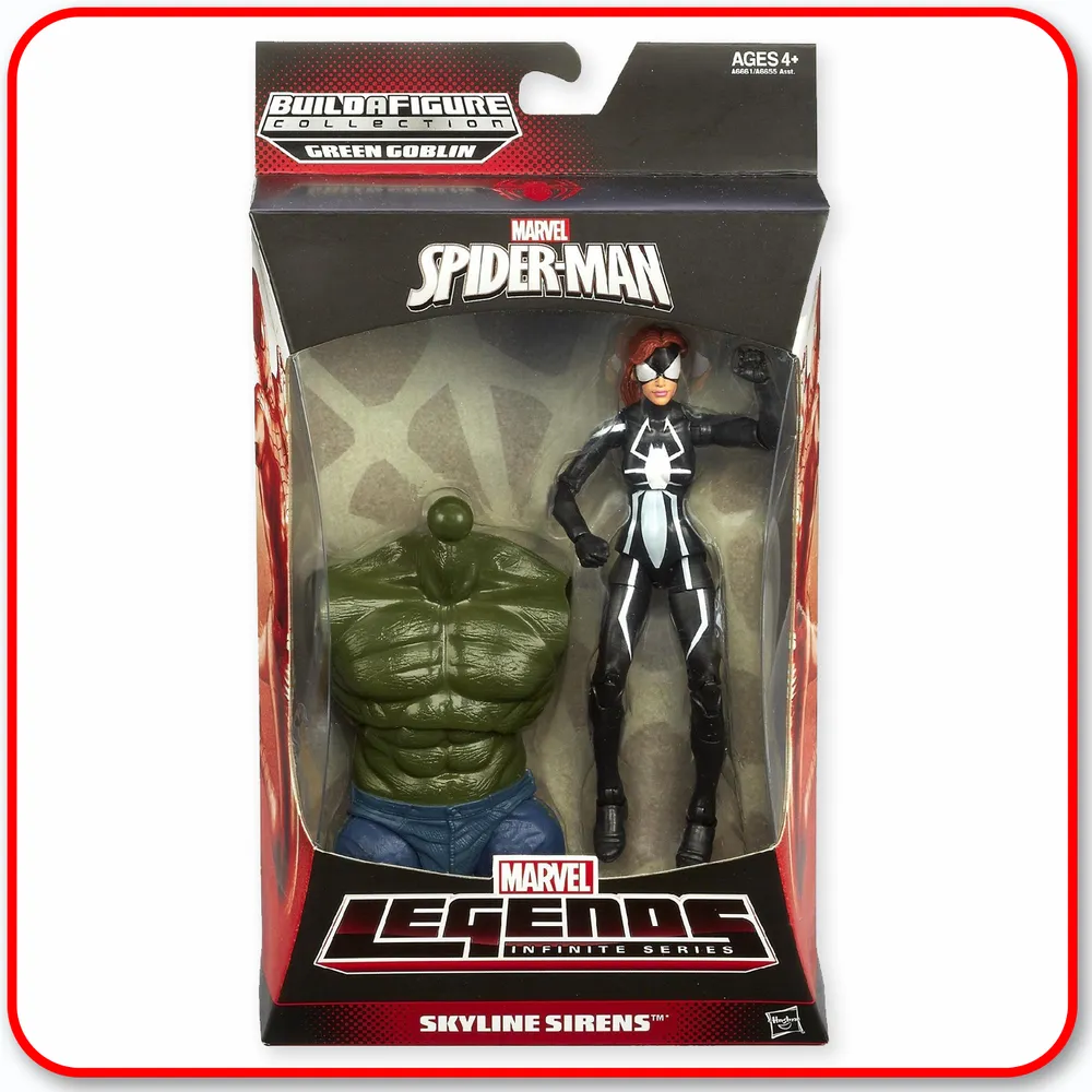 Marvel Legends Spiderman Infinite - 6" Figure : Skyline Sirens Spiderwoman