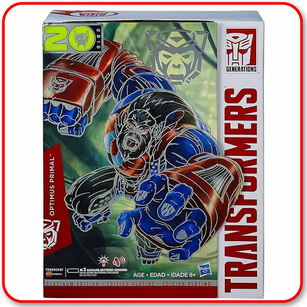 Transformers Platinum Edition Optimus Primal Figure