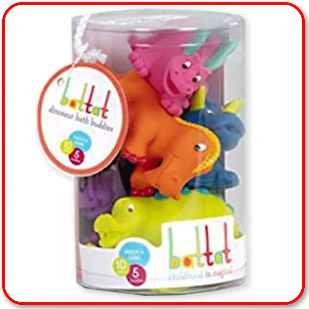 BATTAT - Dinosaur Bath Buddies