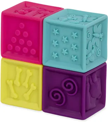 BATTAT - One Two Squeeze Soft Blocks