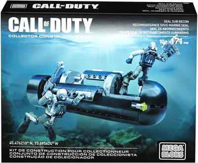 Mega Bloks Call of Duty Seal Sub Recon Building Set