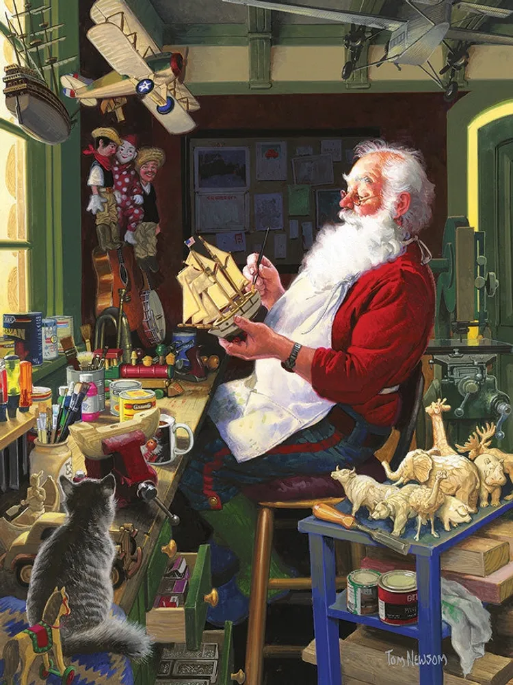 Santa's Workbench - Cobble Hill 500pc Puzzle