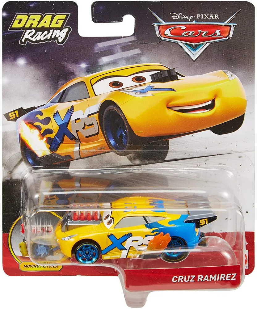 Disney Pixar Cars XRS Drag Racing Cruz Ramirez