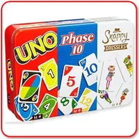 Uno / Phase 10 / Snappy Dressers Tin