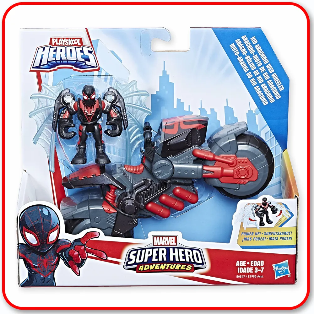 Playskool Heroes Marvel Super Hero Adv. - Kid Arachnid Web Wheeler