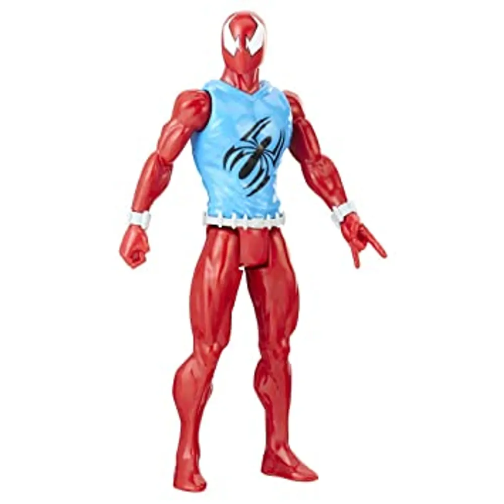 Spiderman : Titan Hero Figure - Scarlett Spider