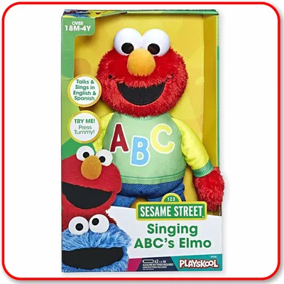 Playskool Sesame Street - Singing ABC Elmo Plush