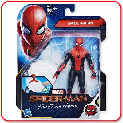 Spiderman - Far From Home 6in Figure - Web Shield Spiderman
