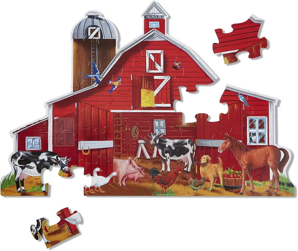 Melissa & Doug - Farm Friends Floor Puzzle