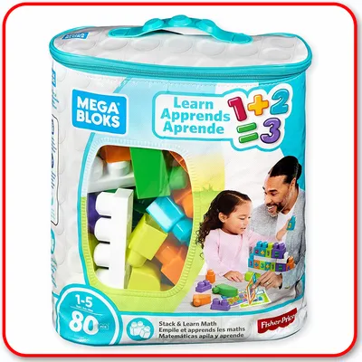 Mega Blocks - Building Basics Stack & Learn Math