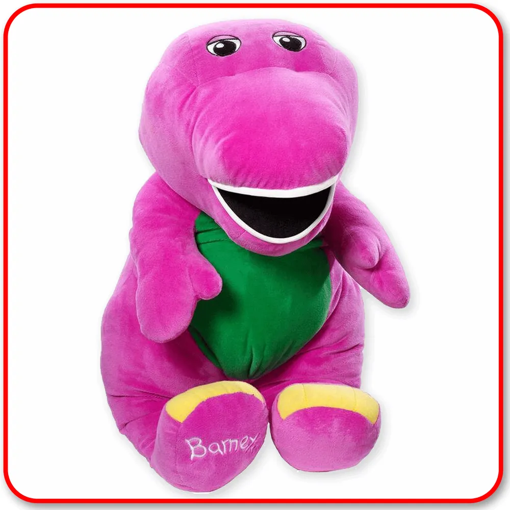 Fisher-Price - 26" Barney Speak ‘n Sing Jumbo Plush