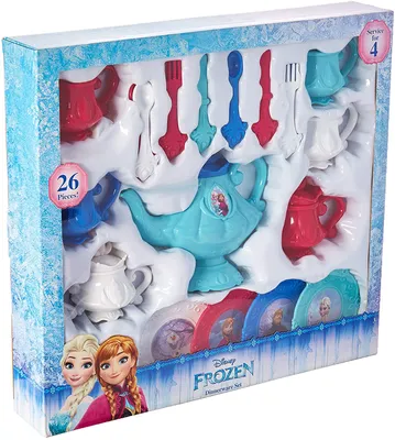 Disney Frozen 26 Piece Dinnerware Tea Set