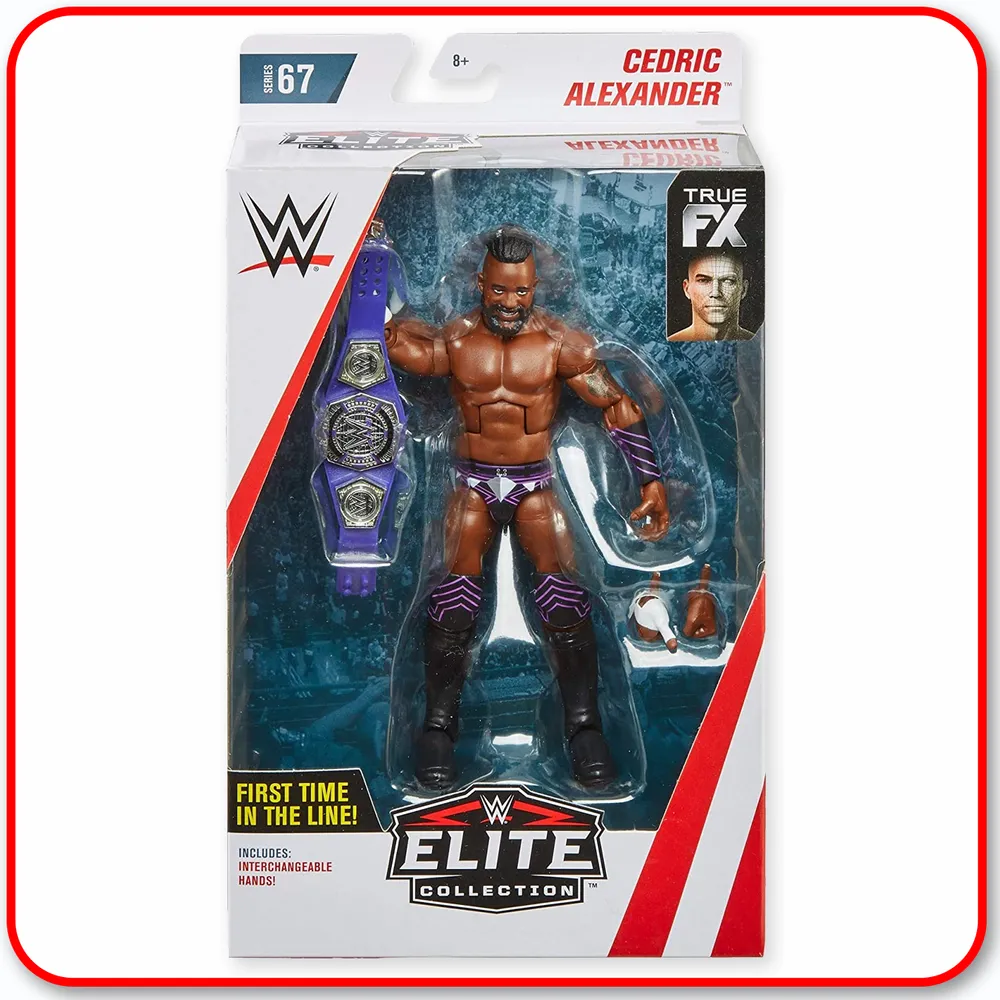 WWE Cedric Alexander Elite Collection Action Figure