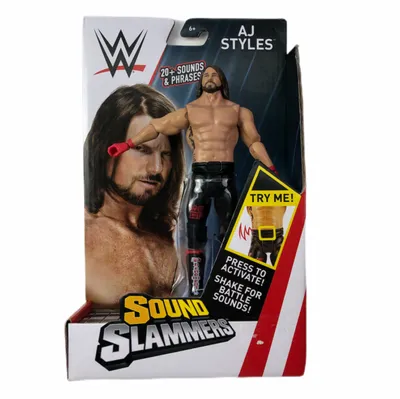 WWE Sound Slammers Figures: AJ Styles