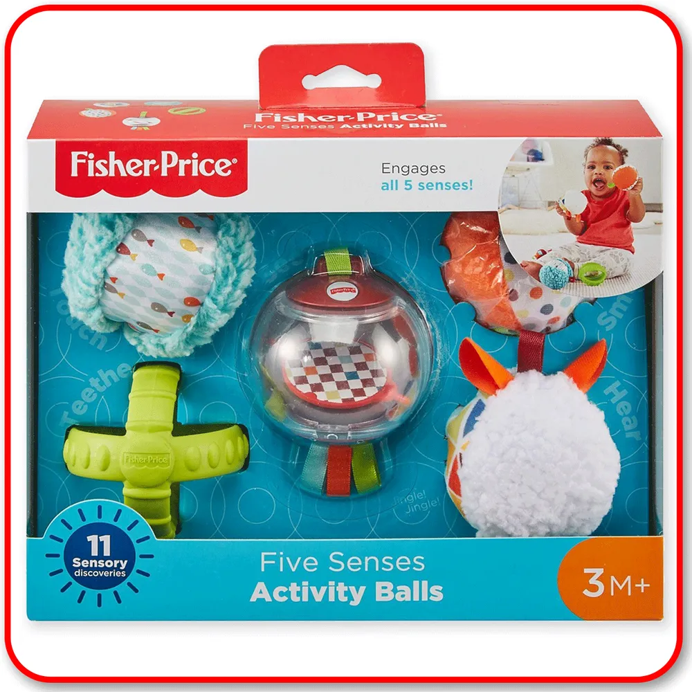 FISHER PRICE - Five Senses Activity Balls