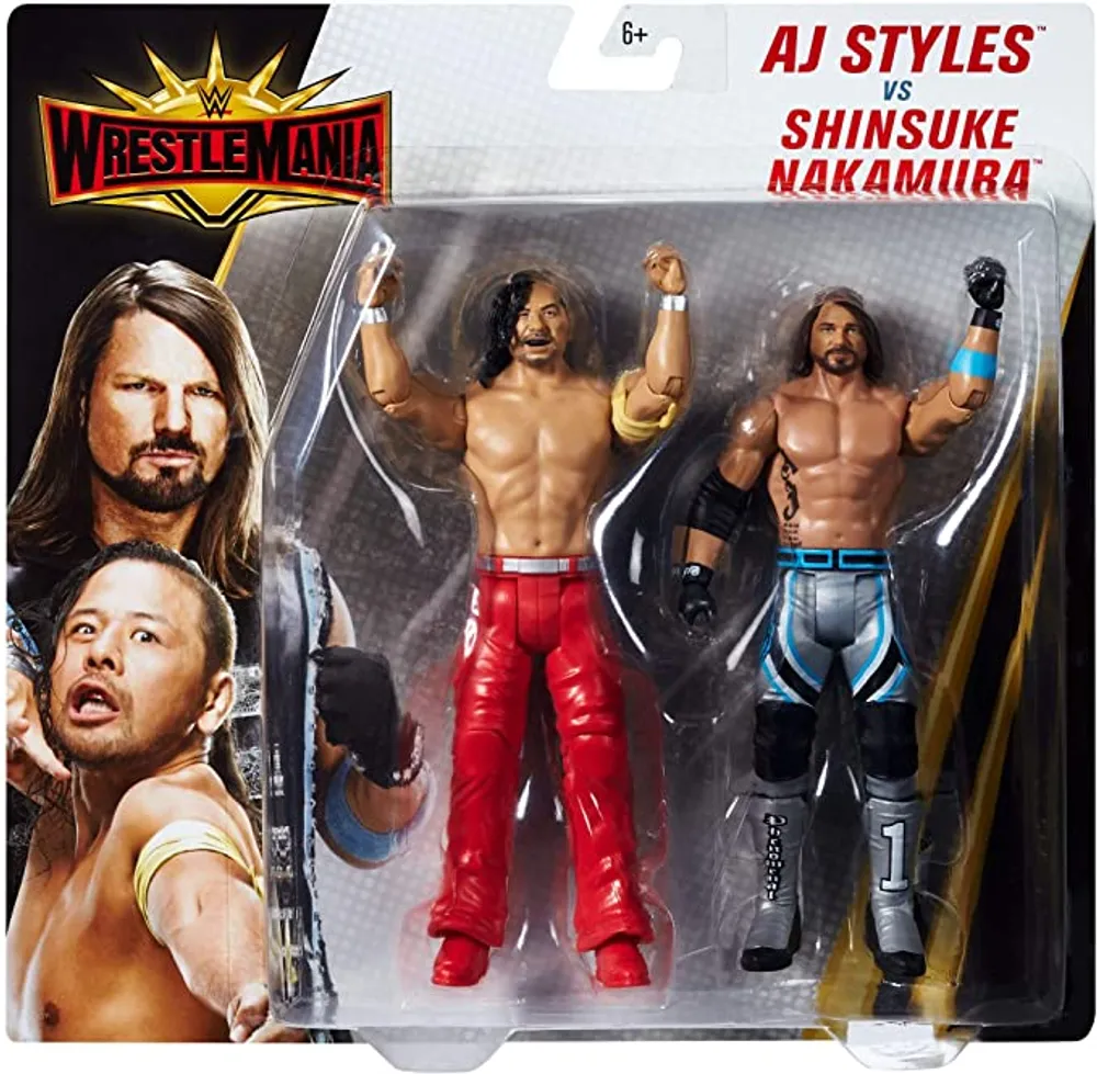 WWE WrestleMania 2-Pack: AJ Styles vs Shinsuke Nakamura