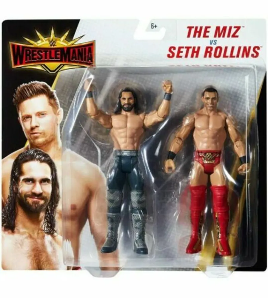 WWE WrestleMania 2-Pack: The Miz vs Seth Rollins