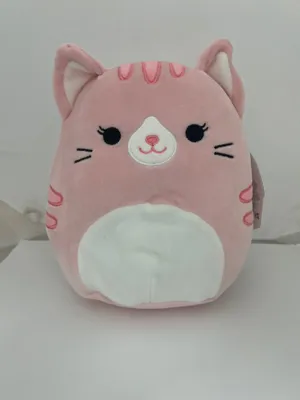 Squishmallows - 8" Pet Shop LAURA - PINK CAT