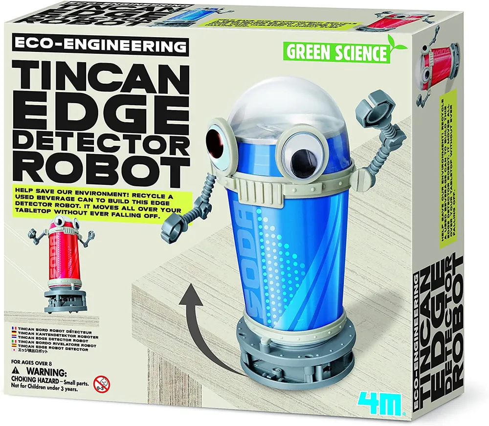 4M - Tin Can Edge Detector Robot