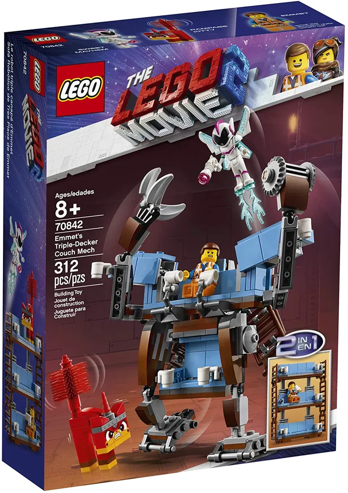 LEGO The LEGO Movie 2 - Emmett's Triple-Decker Coach Mech, set 70842