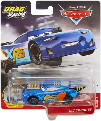 Disney Pixar Cars XRS Drag Racing Lil' Torquey