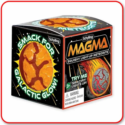 Magma - Light-up Meteorite Squish Ball