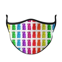 Jelly Gummie Bear Fashion Face Mask