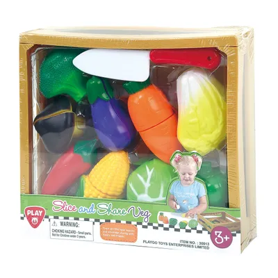 PLAYGO Slice and Share Vegetables