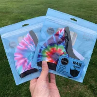 Pastel Tie Dye Fashion Face Mask