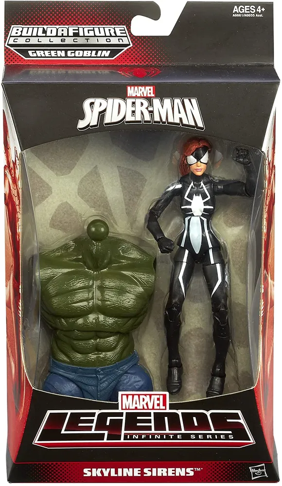 Marvel The Amazing Spider-Man 2 Marvel Legends Infinite Series Skyline Sirens Action Figure Spider-Girl, 6 Inches