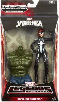 Marvel The Amazing Spider-Man 2 Marvel Legends Infinite Series Skyline Sirens Action Figure Spider-Girl, 6 Inches