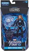 Marvel Legends Series Fantastic Four 6" Collectible Action Figure Marvel’s Invisible Woman Toy, 1 Accessory, 1 Build-A-Figure Part