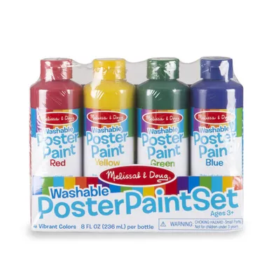 Melissa and Doug Washable Poster Paint Set Item # 4127