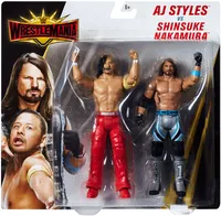 WWE Wrestlemania AJ Styles vs Shinsuke Nakamura 2-Pack