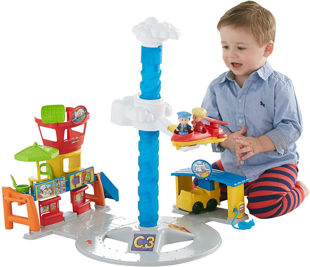 Fisher-Price Little People Spinnin' Sounds Airport