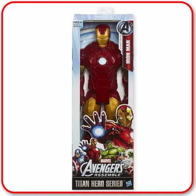 Avengers : 12" Titan Hero Figure Iron Man