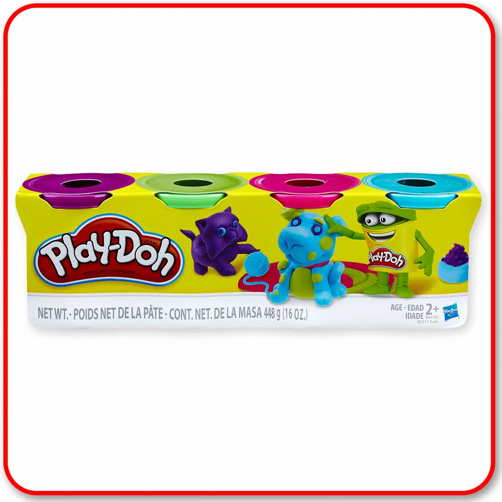 Play-Doh 4Pack Bundle of 3