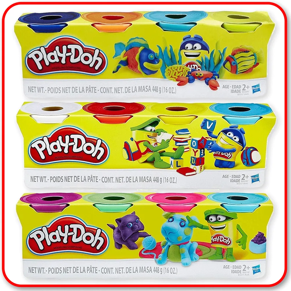 Play-Doh 4Pack Bundle of 3