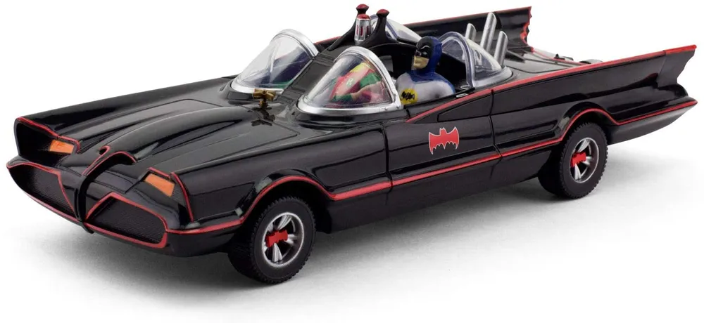 NJ Croce 10" Classic TV Series Batmobile with Bendable Figures