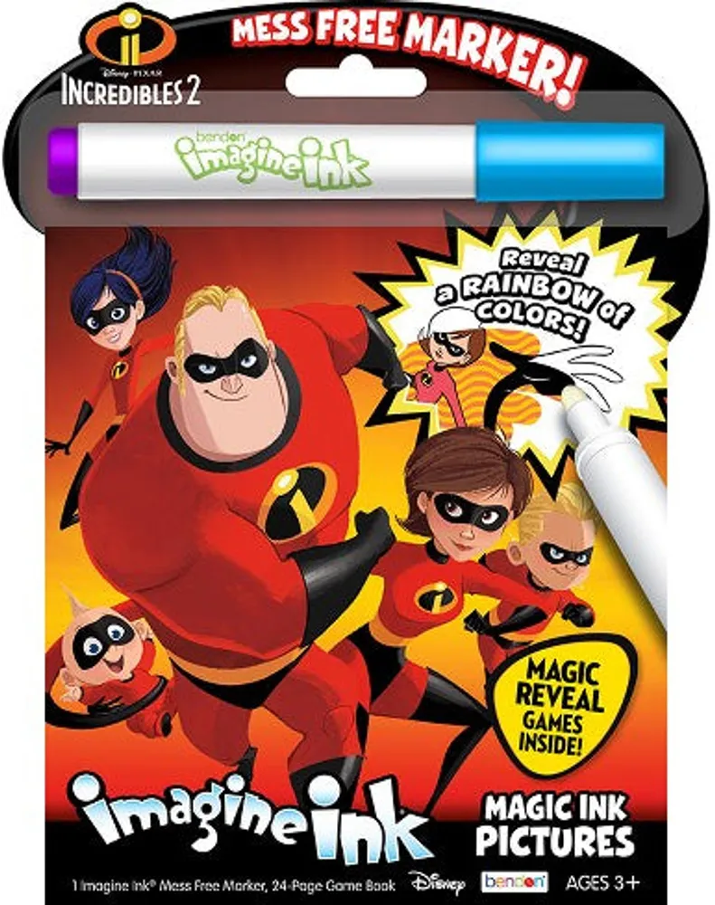 Imagine Ink : Magic Ink Book - Incredibles