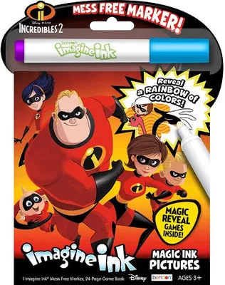 Imagine Ink : Magic Ink Book - Incredibles