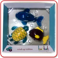 BATTAT - Wind-Up Bath Friends : Fish, Dolphin, and Turtle