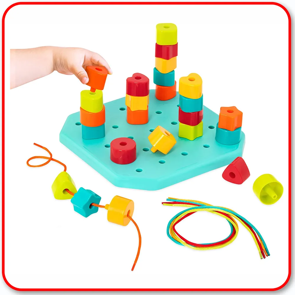 BATTAT - Count and Match Pegs & Board