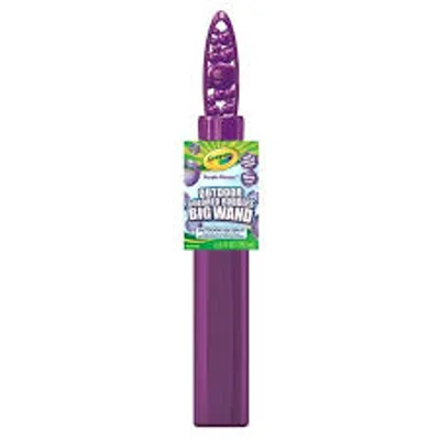 Crayola - 6.5oz Outdoor Colored Bubbles Big Wand